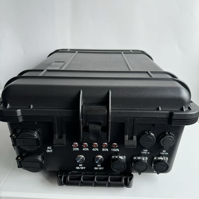 3000W 3000wh LiFePO4 باتری ایستگاه برق قابل حمل با حالت شارژ پنل خورشیدی