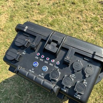 3000W 3000wh LiFePO4 باتری ایستگاه برق قابل حمل با حالت شارژ پنل خورشیدی