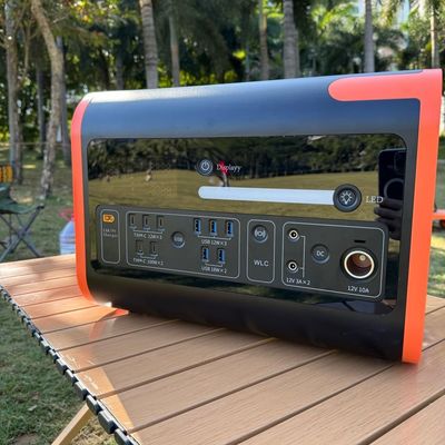 2200W 2048wh ایستگاه برق قابل حمل برای شارژ پنل خورشیدی در موارد اضطراری در فضای باز