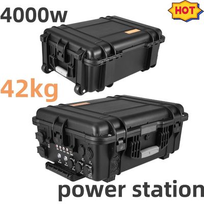 4000W/80ah خالص موج مثبت کمپینگ ایستگاه شارژ خورشیدی قابل حمل توسط LiFePO4