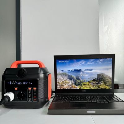 خانواده کمپینگ در فضای باز نیروگاه خورشیدی 110V/220V/600W/576wh با روشن کننده سیگار