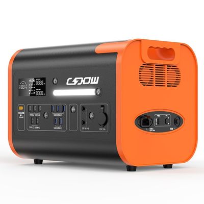 ژنراتور خورشیدی قابل حمل 2200W با برق ثابت با باتری لیتیوم رنگ قابل تنظیم