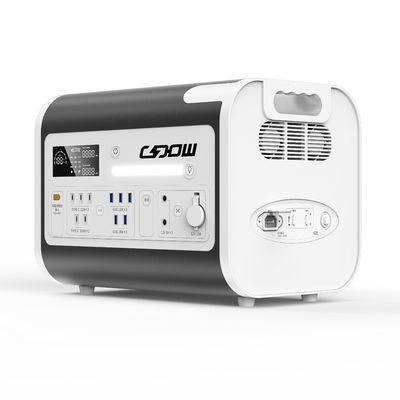 ژنراتور خورشیدی قابل حمل 2200W با برق ثابت با باتری لیتیوم رنگ قابل تنظیم
