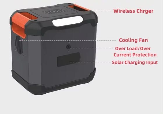 ژنراتور خورشیدی 1500W/1344wh قابل حمل ایستگاه برق قابل حمل برای آمادگی برای بلایا