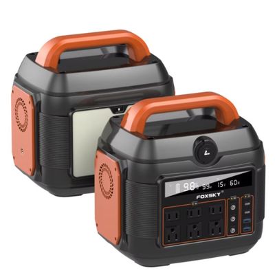 18W QC3.0 خروجی پنل خورشیدی شارژ ایستگاه برق قابل حمل برای خارج از منزل و اورژانسی
