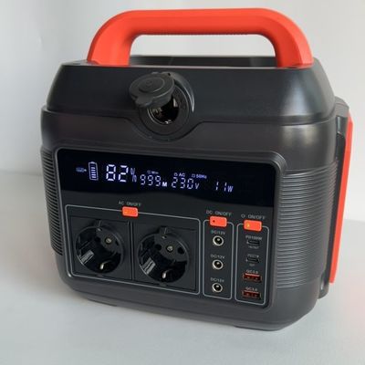 Aii ایستگاه برق قابل حمل 40ah 14.4V 600W 576wh باتری ذخیره انرژی خورشیدی برای خانه