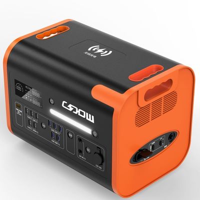 2200W / 2048wh باتری لیتیوم ذخیره انرژی برای ایستگاه بیرونی قابل حمل انرژی خورشیدی
