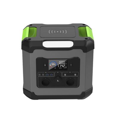 ایستگاه برق قابل حمل 1500W AC قدرت خروجی و خروجی نوع C2 12V/2.25A برای اضطراری