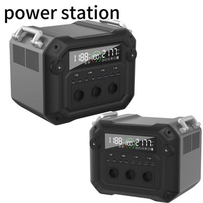 ذخیره انرژی ایستگاه برق قابل حمل با 1200W AC ورودی و 3600W/3430.4wh ظرفیت