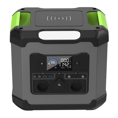اینورتر اینورتر دو طرفه 16.3kg 1500W منبع برق تلفن همراه برای کمپینگ در فضای باز