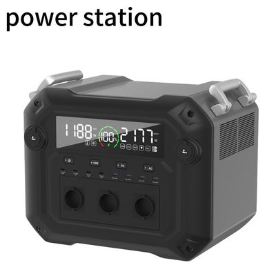 600W حداکثر پانل خورشیدی ورودی مستقیم ایستگاه برق قابل حمل برای خانه و کمپینگ در فضای باز