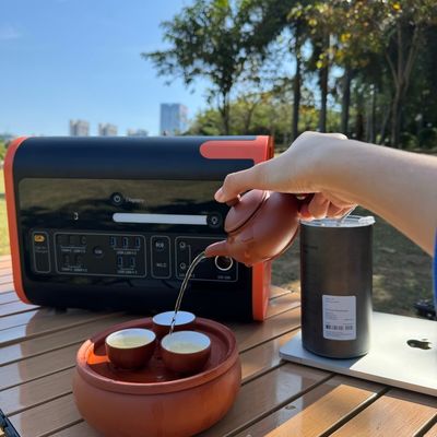Un38.3/Msos احراز هویت 2200W 220V ژنراتور 800W شارژ خورشیدی قابل حمل برای فضای باز
