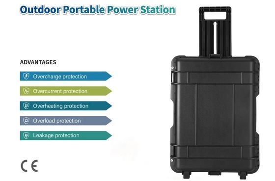 نور نمایش شامل 7000W / 6993whlifepo4 در فضای باز ایستگاه برق بادی خورشیدی قابل حمل