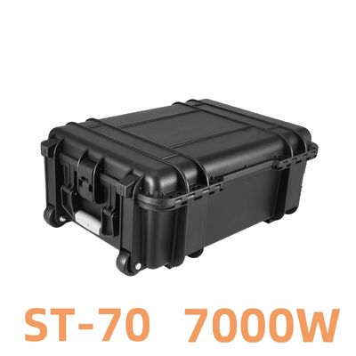 نور نمایش شامل 7000W / 6993whlifepo4 در فضای باز ایستگاه برق بادی خورشیدی قابل حمل