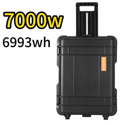 بازارهای شرق آسیا 7000W/6993wh ایستگاه برق قابل حمل برای عکاسی در فضای باز