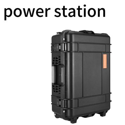 باتری لیتیوم یون با ظرفیت بزرگ 7000W/6993wh ایستگاه برق تلفن همراه کمپینگ در فضای باز