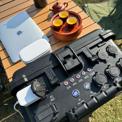 7000W/6993wh ایستگاه خورشیدی لیتیوم آهن فوسفات قابل حمل با شارژ شبکه