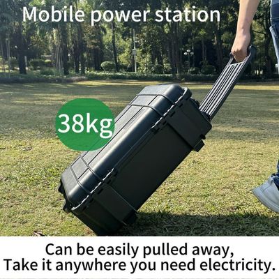 مواد پوسته ای ABS آلیاژ ایستگاه خورشیدی قابل حمل 3000W/5000W/7000W 4000W برای فضای باز