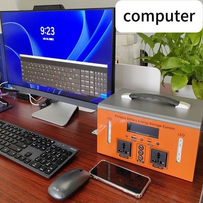 ایستگاه برق قابل حمل 300W/500W با پورت USB و پایگاه برق AC برای کمپینگ یا برق اضطراری