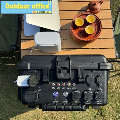 خروجی AC 110V/220V ظرفیت بزرگ 6216wh کمپینگ Solar Pack با زمان شارژ 6-7h