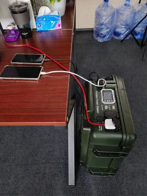 ایستگاه ذخیره سازی انرژی قابل حمل 6000W/3000W برای کمپینگ در فضای باز چرخه عمر 1000 بار