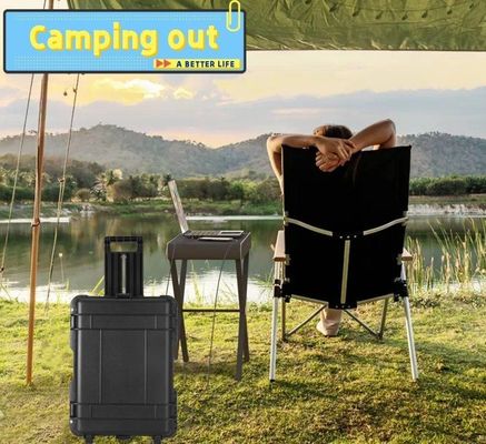 ایستگاه برق در فضای باز برای پخش زنده طرفداران ابزار برق AC خروجی فعلی 15A Max USB
