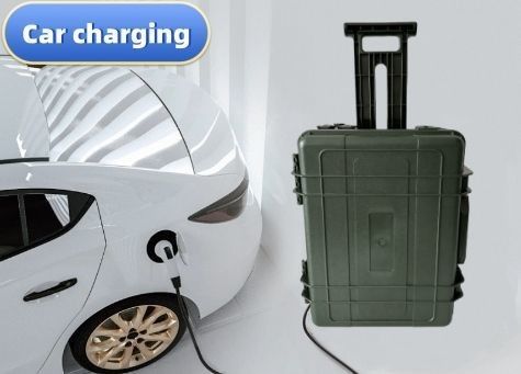 ایستگاه برق قابل حمل 6000W/7000W ظرفیت بزرگ کامپکت برای کمپینگ در فضای باز خانه خورشیدی