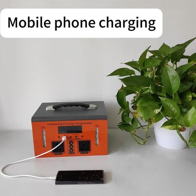 به طور مستقیم فروش 500W در فضای باز کمپینگ ایستگاه برق قابل حمل ولتاژ ورودی DC آداپتور