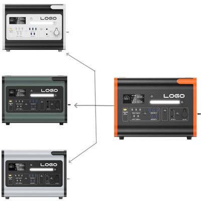 LiFePO4 پمپ برق قابل حمل 40ah/2200W/2400W برای شارژ چند صحنه و اضطراری