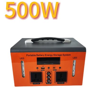 XT500 500W برق باتری لیتیوم قابل حمل برای کمپینگ در فضای باز و اورژانس