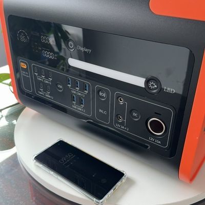 ظرفیت باقیمانده 80٪ 5٪ 95٪Dod AC Output Power Station برای ژنراتور تلفن همراه در محل