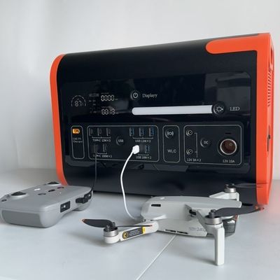 ظرفیت باقیمانده 80٪ 5٪ 95٪Dod AC Output Power Station برای ژنراتور تلفن همراه در محل