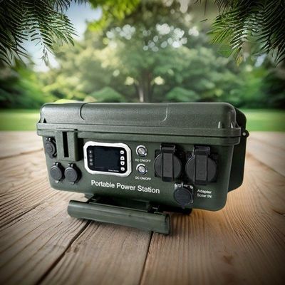 کار در فضای باز کمپینگ اضطراری 110V / 230V / 3000W نیروگاه با پورت AC / DC / USB