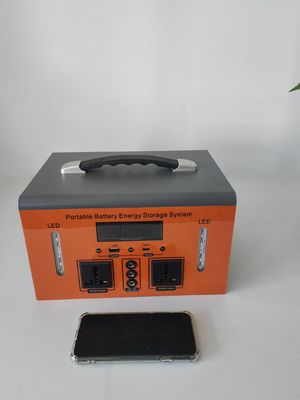 XT500 500W / 110V / 220V شارژر کمپینگ در فضای باز ایستگاه برق قابل حمل با آداپتور DC