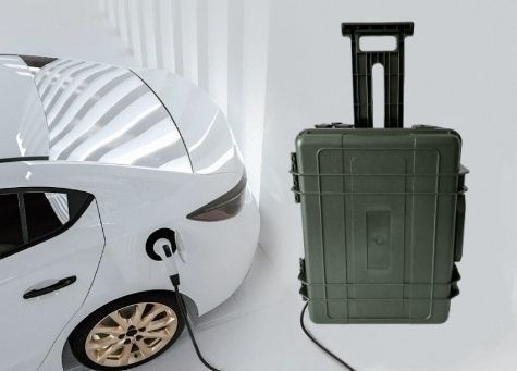 مرکز برق شارژ خورشیدی RV با ظرفیت بالا 6000W/6048wh با قاب متوسط ABS
