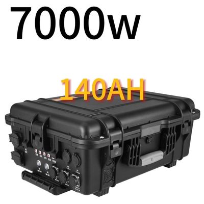 110V/220V AC خروجی 7000W/6993wh ایستگاه برق تلفن همراه اضطراری در فضای باز برای آسیا شرقی