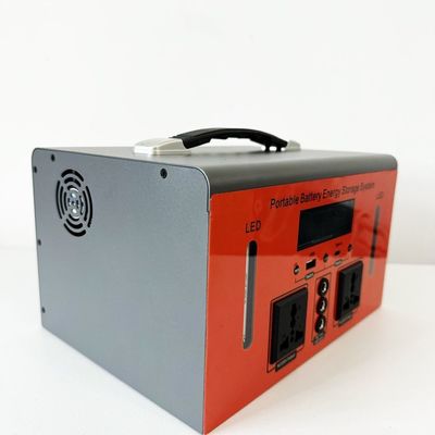 500W دفتر پشتیبان بانک شارژ ایستگاه برق قابل حمل با 12V DC خروجی 11-14V حداکثر