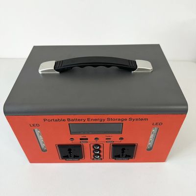 500W دفتر پشتیبان بانک شارژ ایستگاه برق قابل حمل با 12V DC خروجی 11-14V حداکثر
