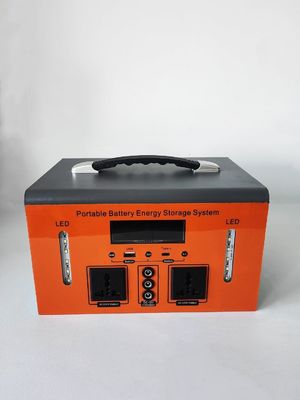 500W دفتر پشتیبان بانک شارژ ایستگاه برق قابل حمل با 12V DC خروجی 11-14V حداکثر