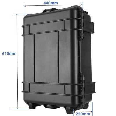 نیروگاه خورشیدی قابل حمل 3kw / 4kw با باتری های لیتیوم و AC Pure Sine Wave Output