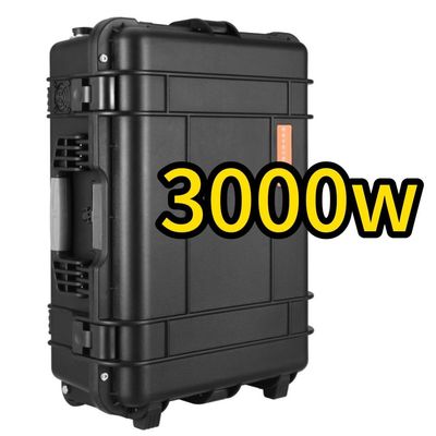 باتری LiFePO4 3000W / 3000wh ایستگاه برق قابل حمل آماده سازی تلفن همراه مهم
