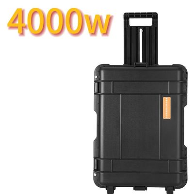 4000W منبع برق پشتیبان قابل شارژ برای خانه های بیرونی و RV