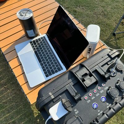 LiFePO4 نیروگاه خورشیدی قابل حمل 5000W/4800wh با وزن ناخالص بسته 50.000kg