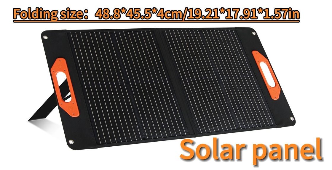 پانل خورشیدی تاشو 60 وات با سلول های 30 وات * 2PCS و خدمات پس از فروش