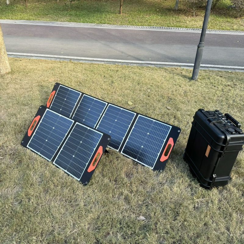 60W 100W 120W پانل خورشیدی سیاه با مقدار اوج 5V 9V 12V 15V