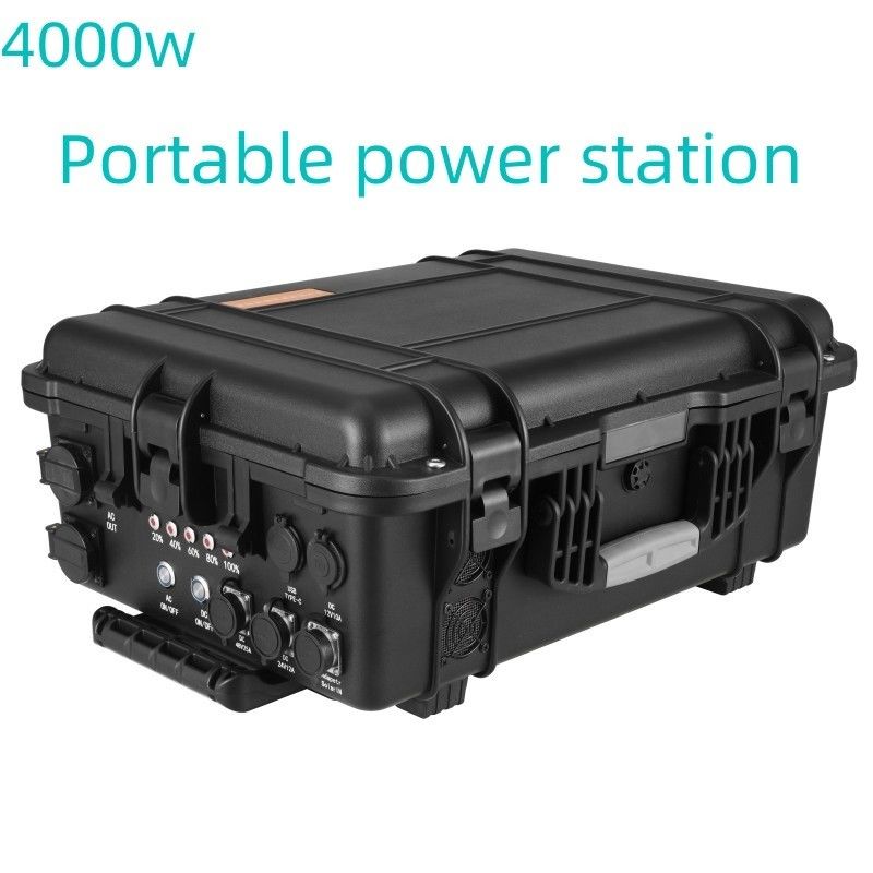 LT-40 4000W ایستگاه برق قابل حمل 110V/220V برای سفر اضطراری در فضای باز کمپینگ