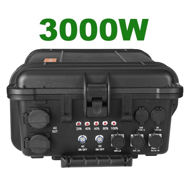 LT-30 3000wh منبع برق خورشیدی قابل حمل برای ژنراتورهای پشتیبان اضطراری در فضای باز