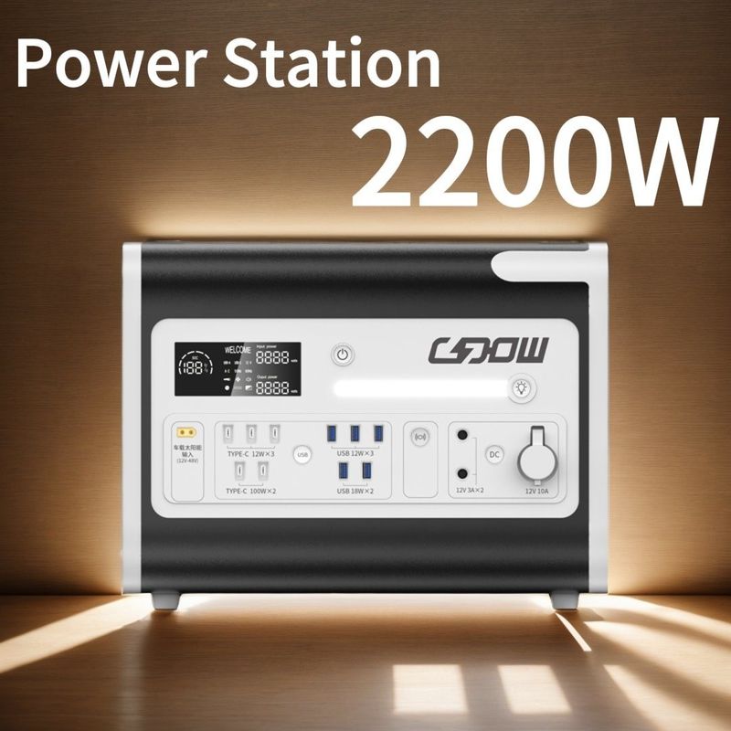 2000W 2200W سیاه خاموش نوع ژنراتور بنزین نیروگاه بانک برق برای کمپینگ