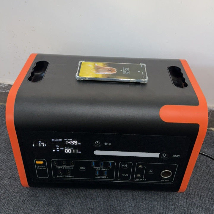600W 2000W ایستگاه برق قابل حمل ژنراتور خورشیدی قطع برق اضطراری کمپینگ 2048wh منبع برق بیرونی