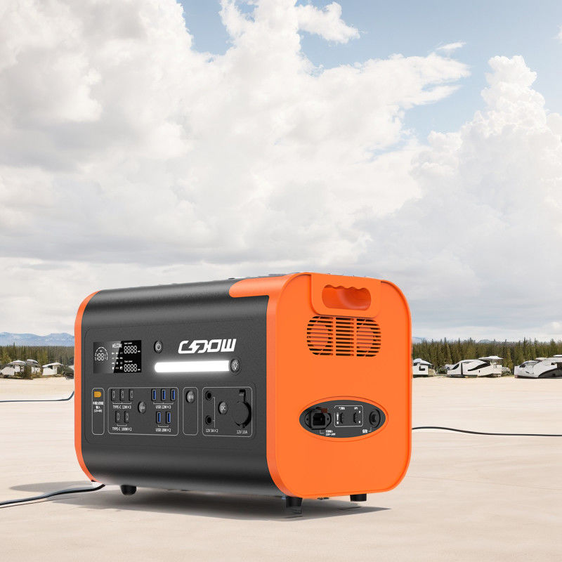 نیروگاه برق قابل حمل 2000W با نوع C و UL94V